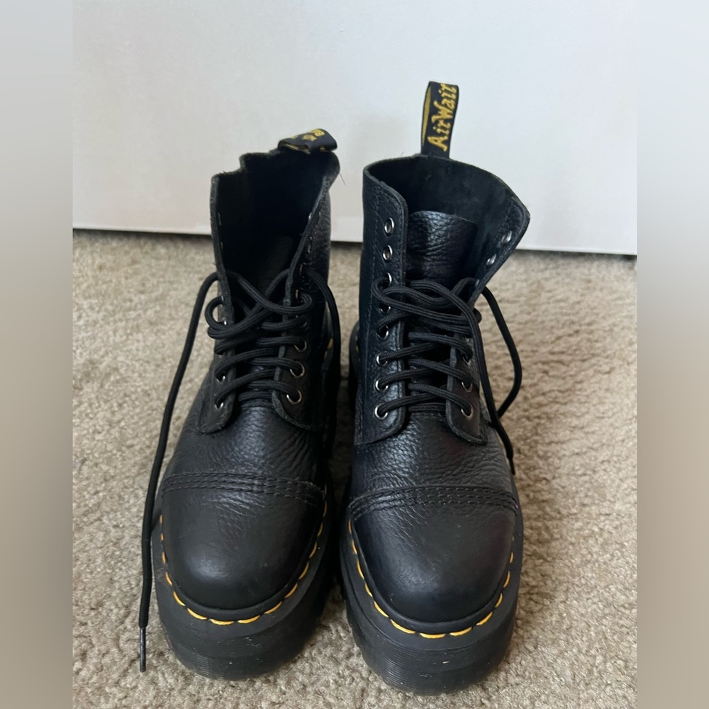 Dr Marten Platform Sinclair Boots 6 (no zipper)